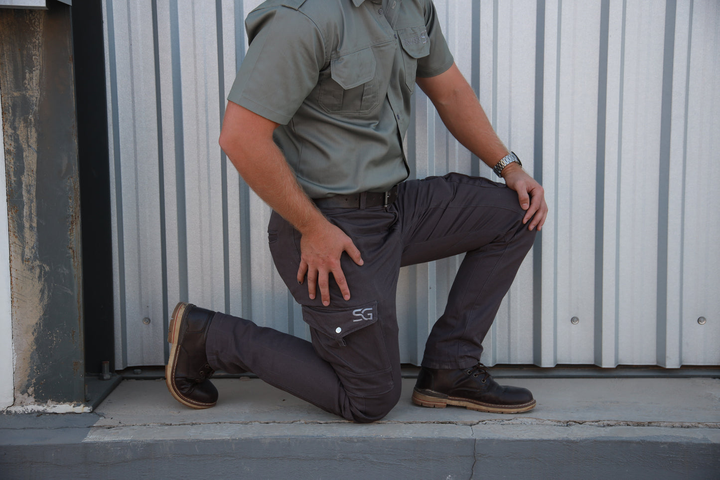 Bull Denim Cargo Pants Men