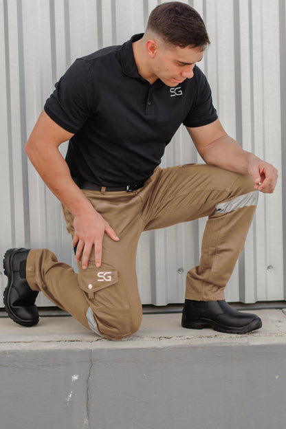 Khaki J54 Overall Trousers Men