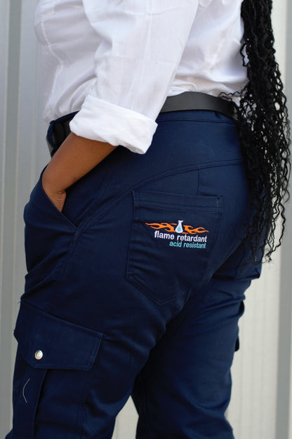 Navy Fire Retardant and Acid Resistant Ladies